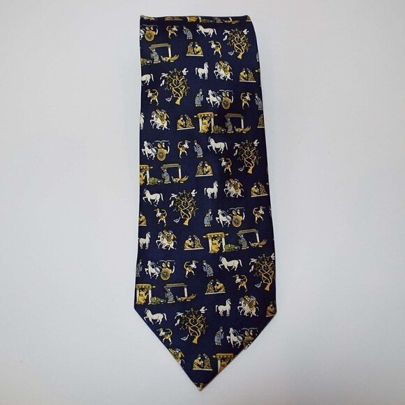 Giorgio Armani Silk Tie NWT - Picture 3 of 9